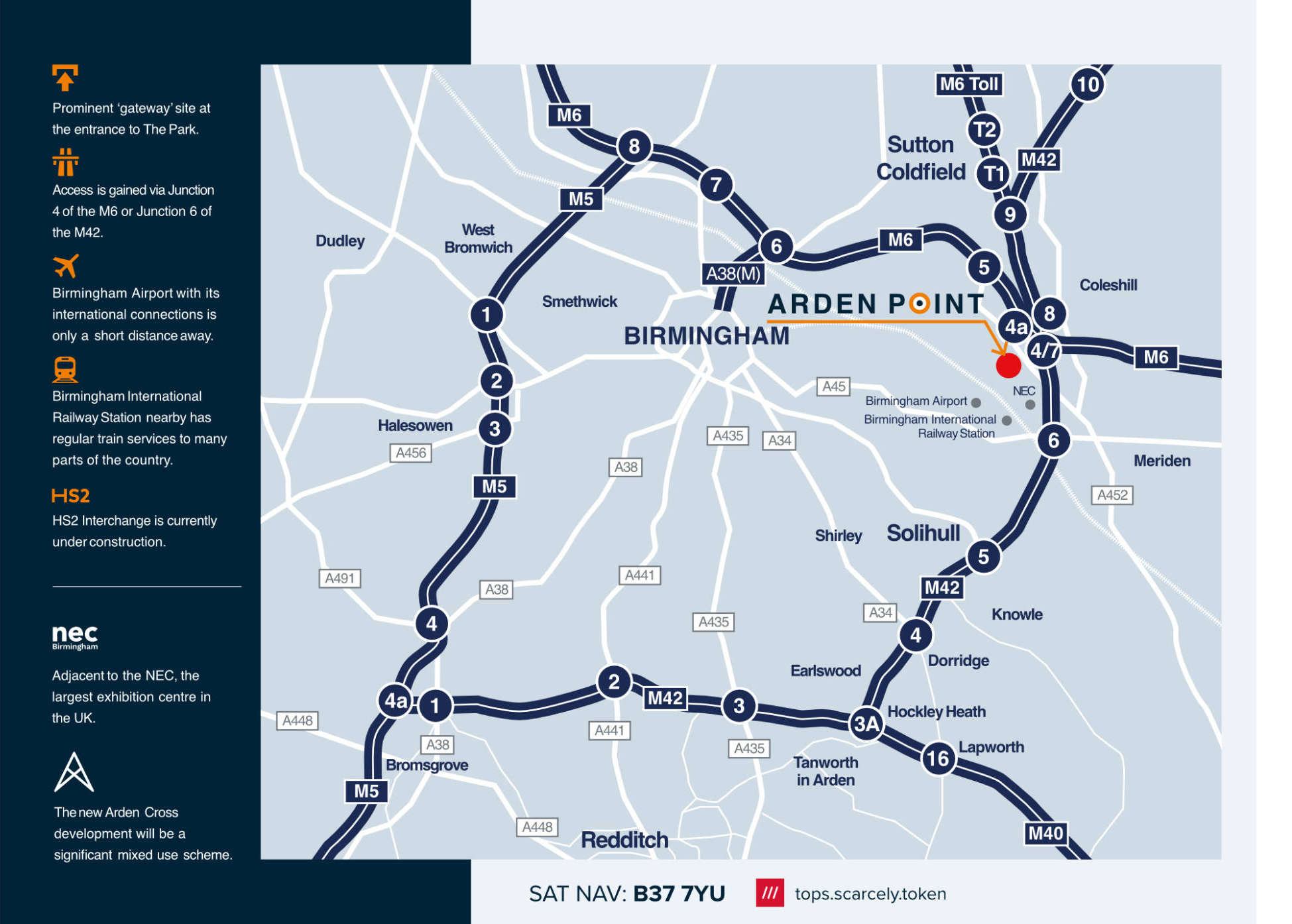 Arden Point - Location Map